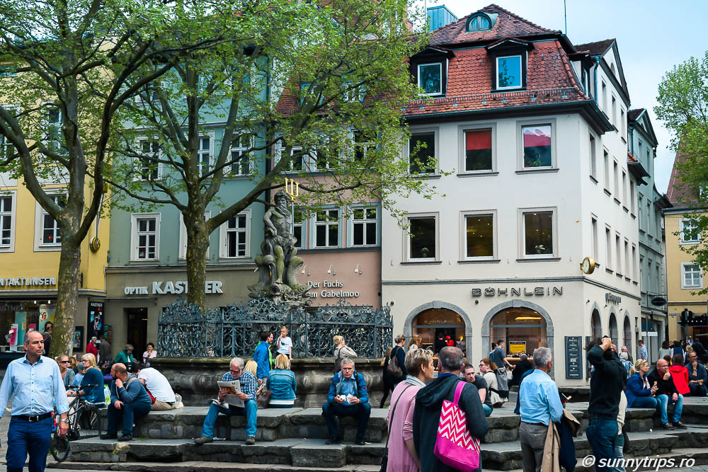 Bamberg: Fântâna lui Neptun