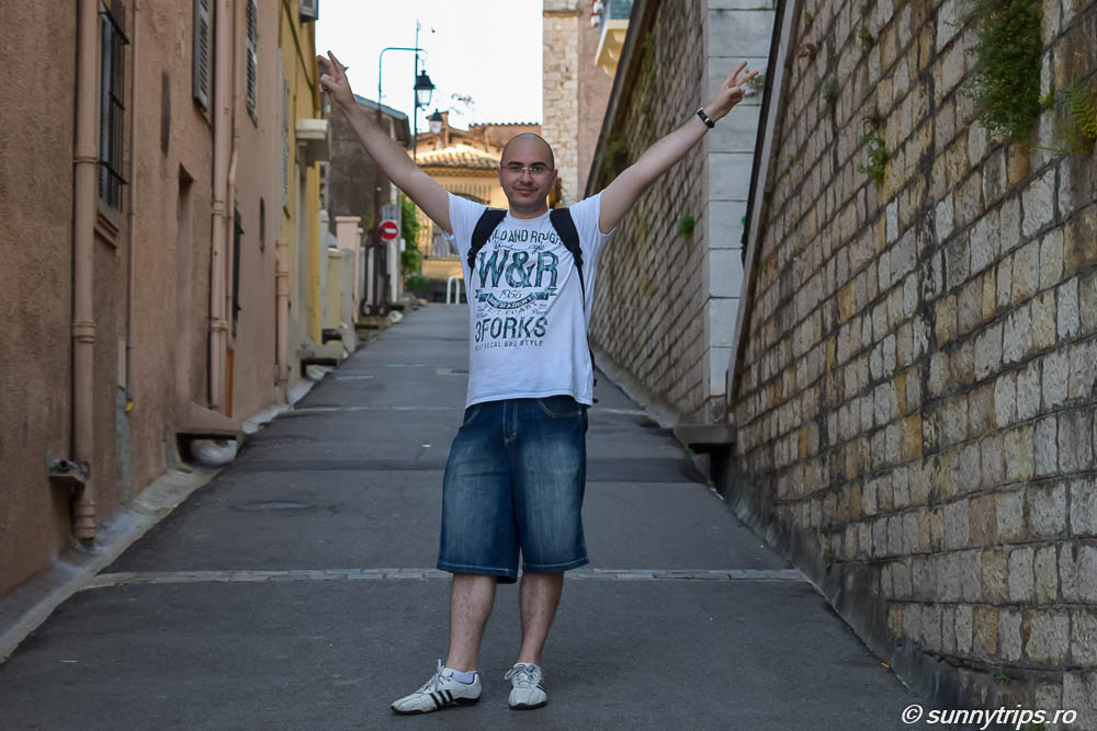 Pe străzile din Le Suquet