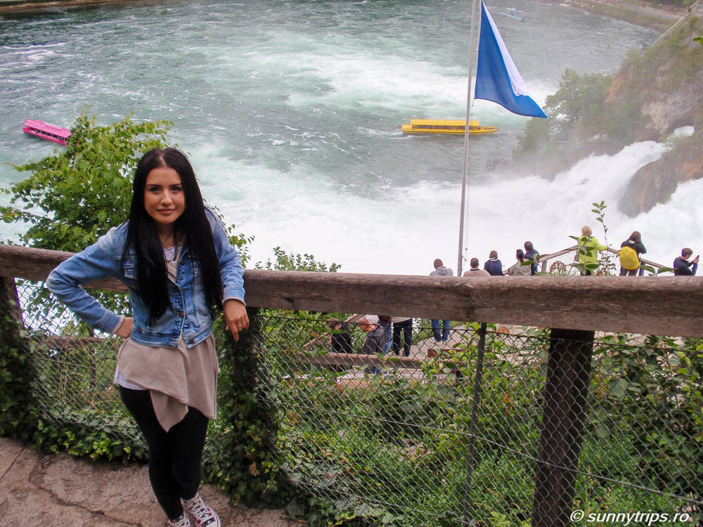 cascada rinului: coborârea spre platforme