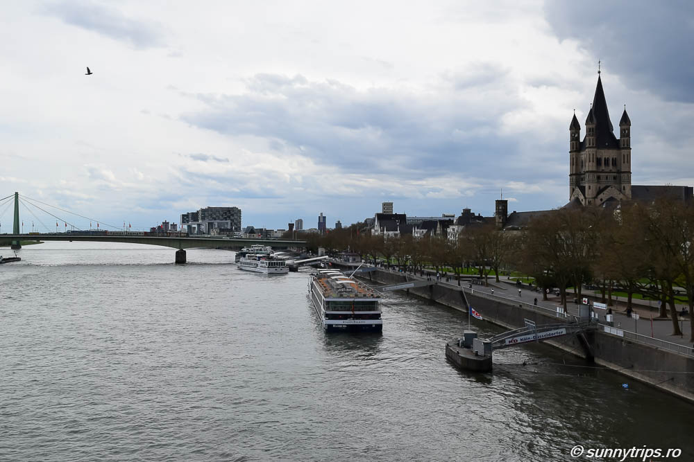 O zi în Köln: Rheingarten