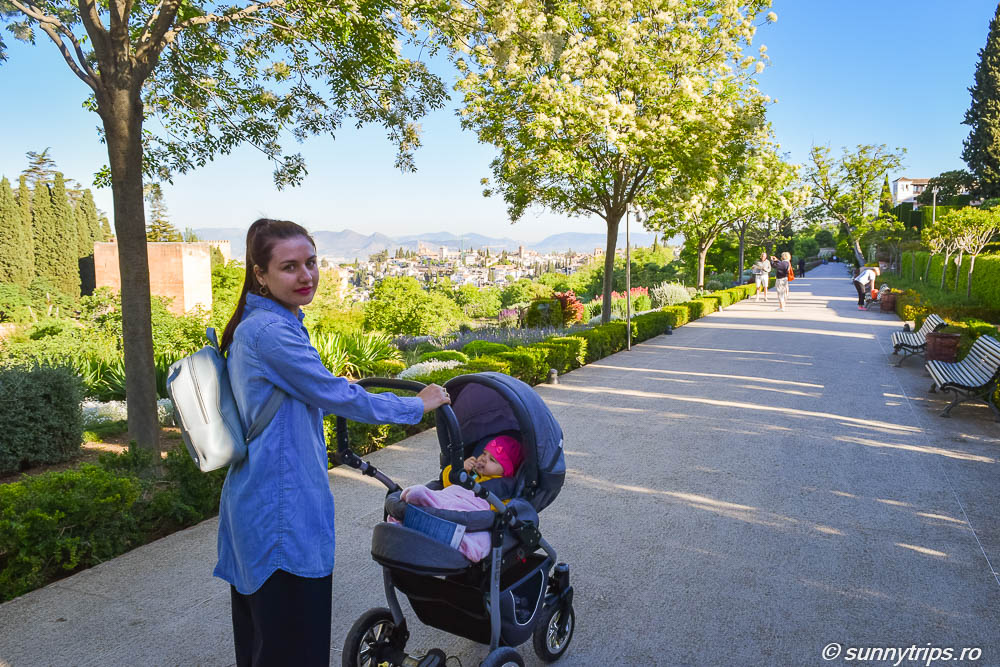 Într-o vizită la Alhambra nu puteți rata Grădinile Generalife