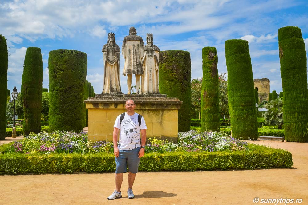Statuile Regilor Catolici de la Alcazar Cordoba