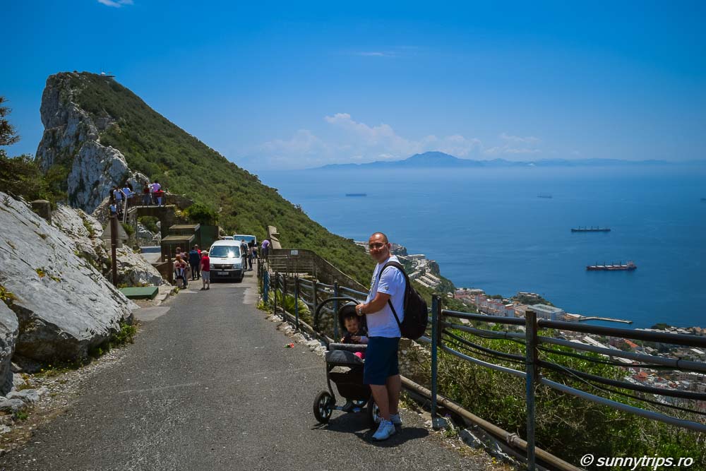 Stânca Gibraltarului: în drum spre Skywalk