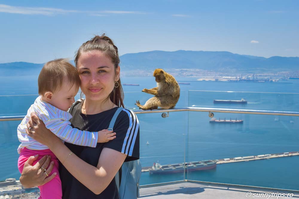 Stânca Gibraltarului: la platforma Skywalk
