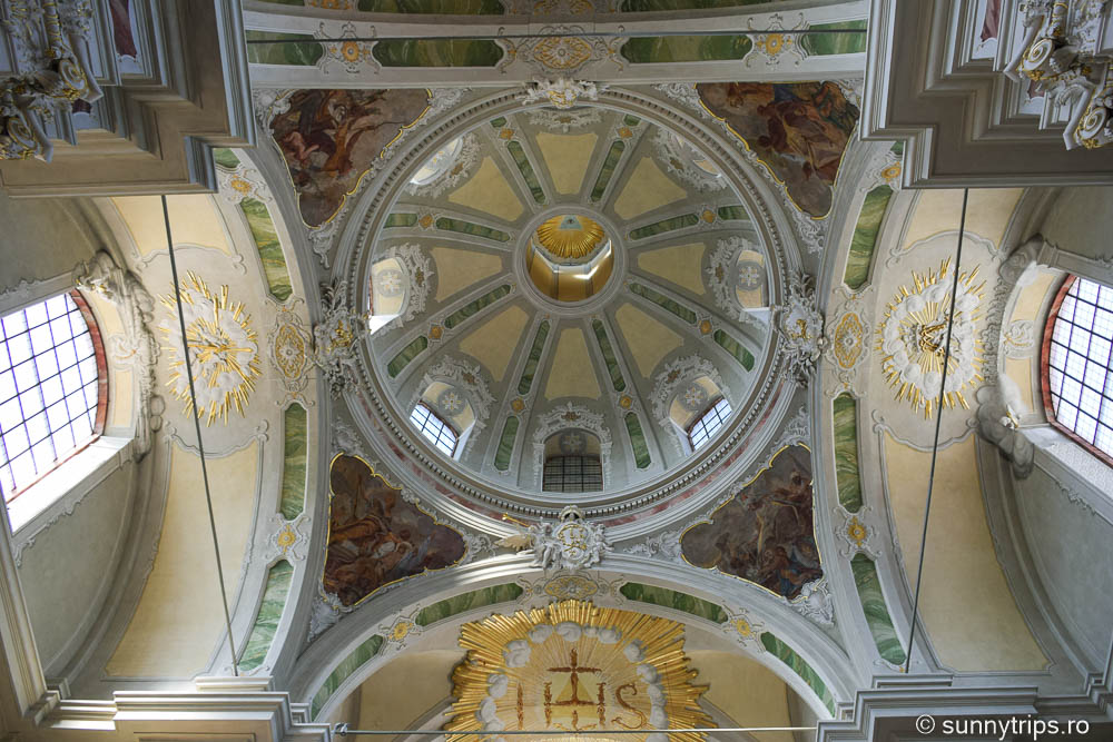 locuri speciale din Mannheim: Cupola Bisericii Iezuite