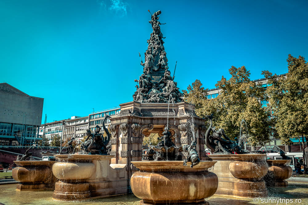 locuri speciale din Mannheim: Paradeplatz