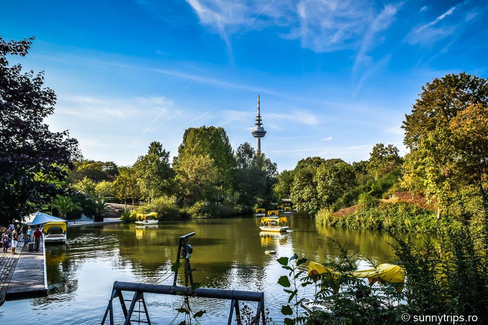 locuri speciale din Mannheim: Iazul din Luisenpark