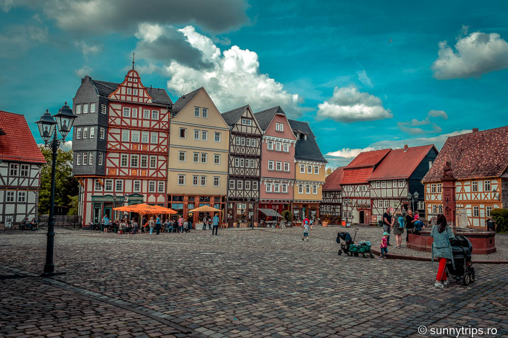 Muzeul în aer liber Hessenpark: Marktplatz