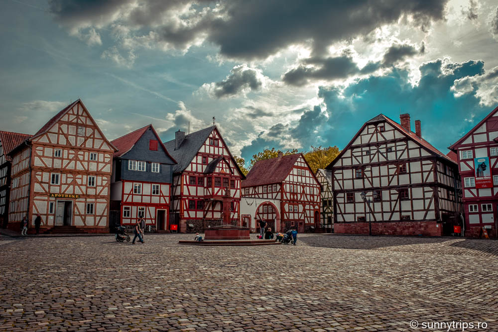 Muzeul în aer liber Hessenpark: Marktplatz