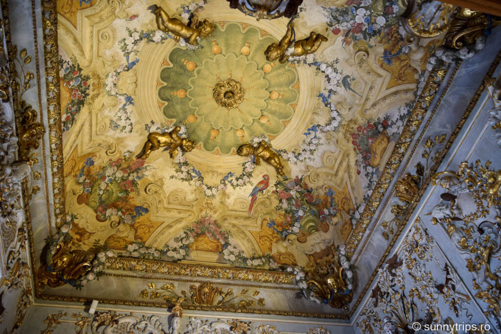 Palatul Rezidențial Rastatt: tavan