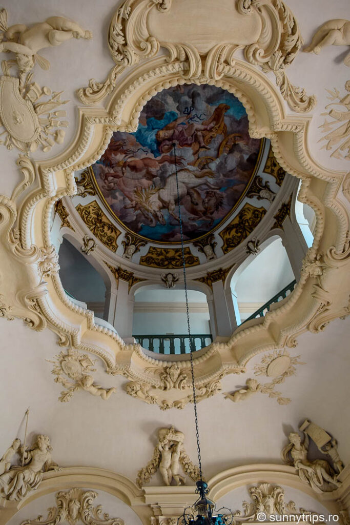 Palatul Rezidențial Rastatt: Fresca „Prăbușirea lui Phaeton”