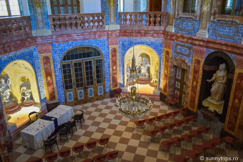 Palatul Favorite din Rastatt: Sala Terrena