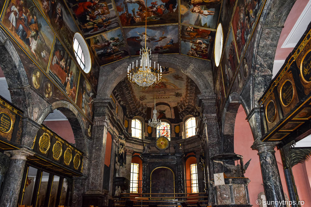 Orășelul idilic Idstein: interior din Unionskirche