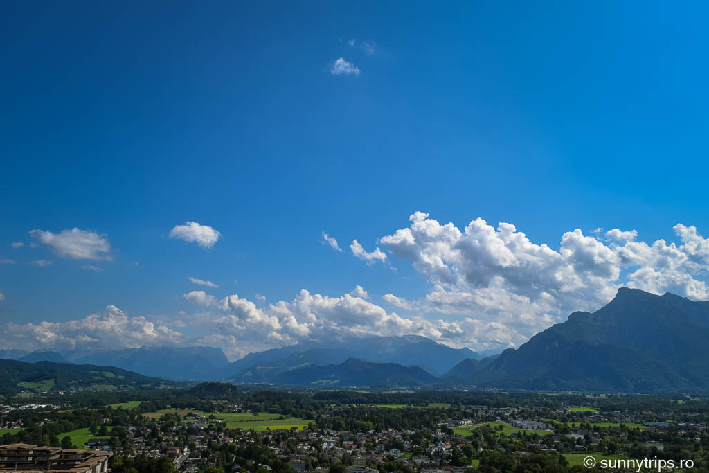 Traseu de 4 ore prin Salzburg: priveliste din turnul cetatii Hohensalzburg