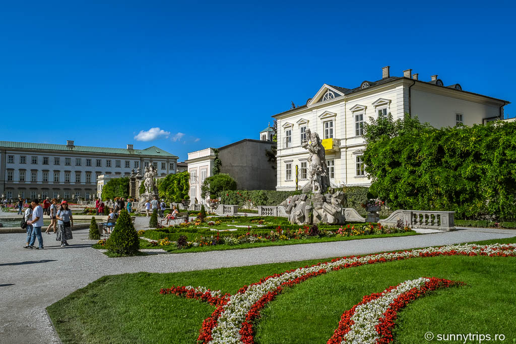 gradina palatului Mirabell