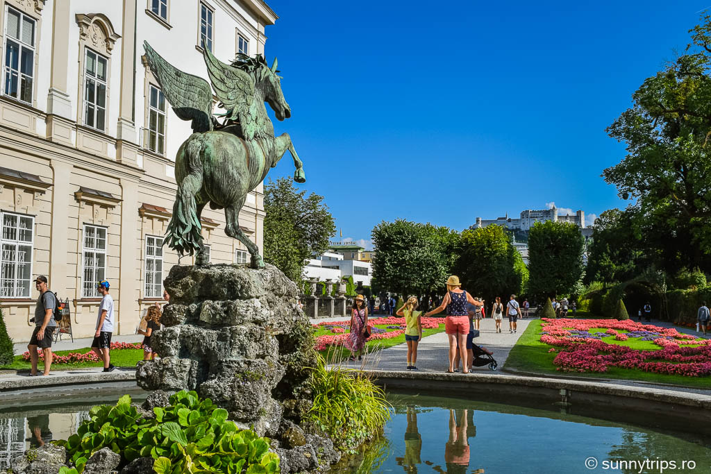 Traseu de 4 ore prin Salzburg: Pegasusbrunnen