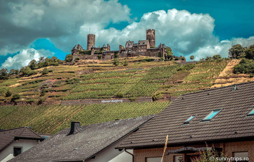 castelul Thurant: vedere din Alken