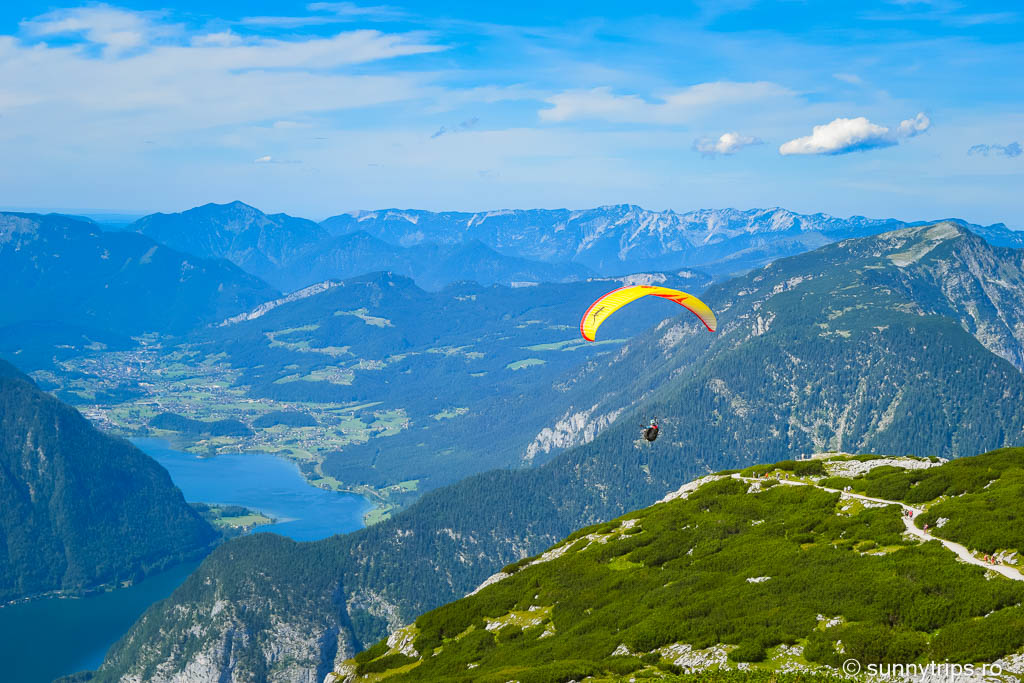 Dachstein Krippenstein: cu parapanta