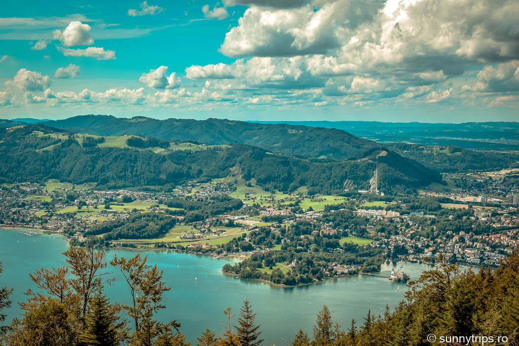 Gmunden: lacul Traun