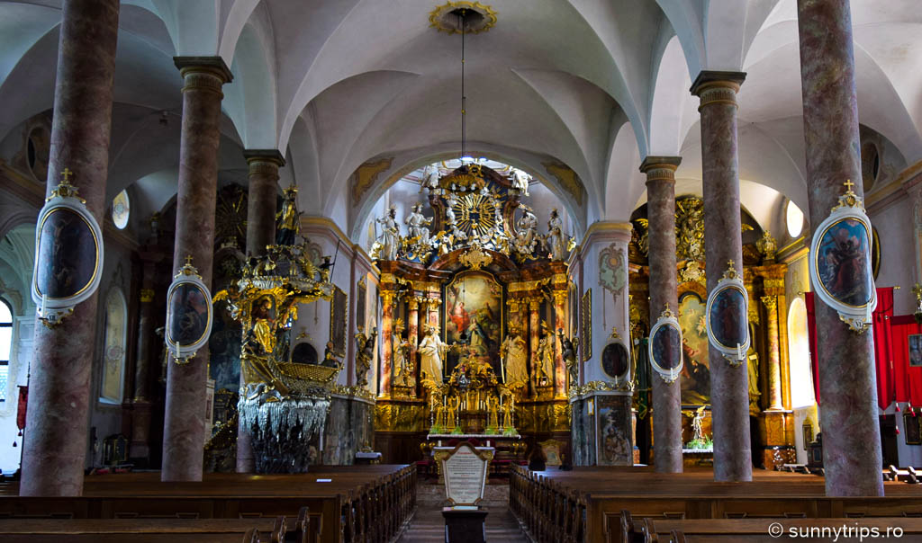 Traunkirchen: interior biserica parohiala