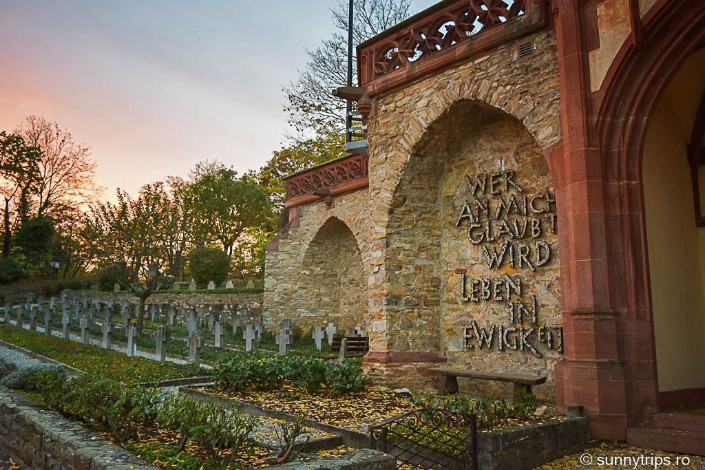 Bingen: cimitrul de la Rochuskapelle