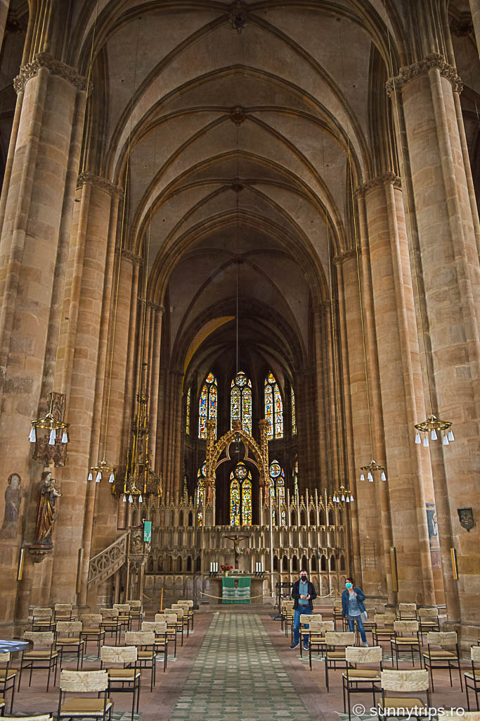Marburg: interior biserica Sf. Elisabeta