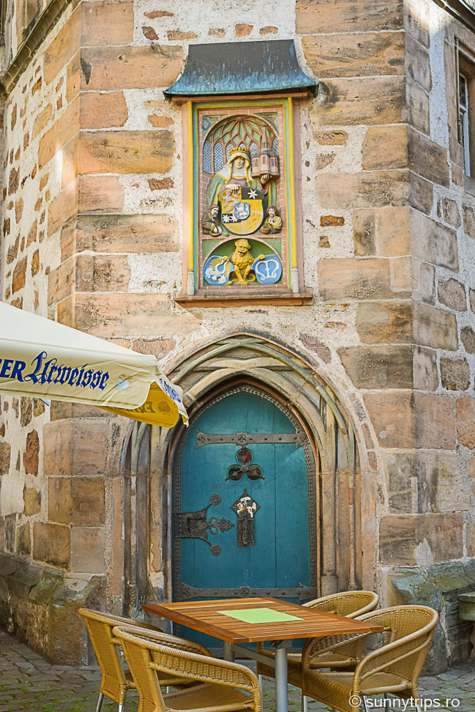 Marburg: intrarea in turnul primariei