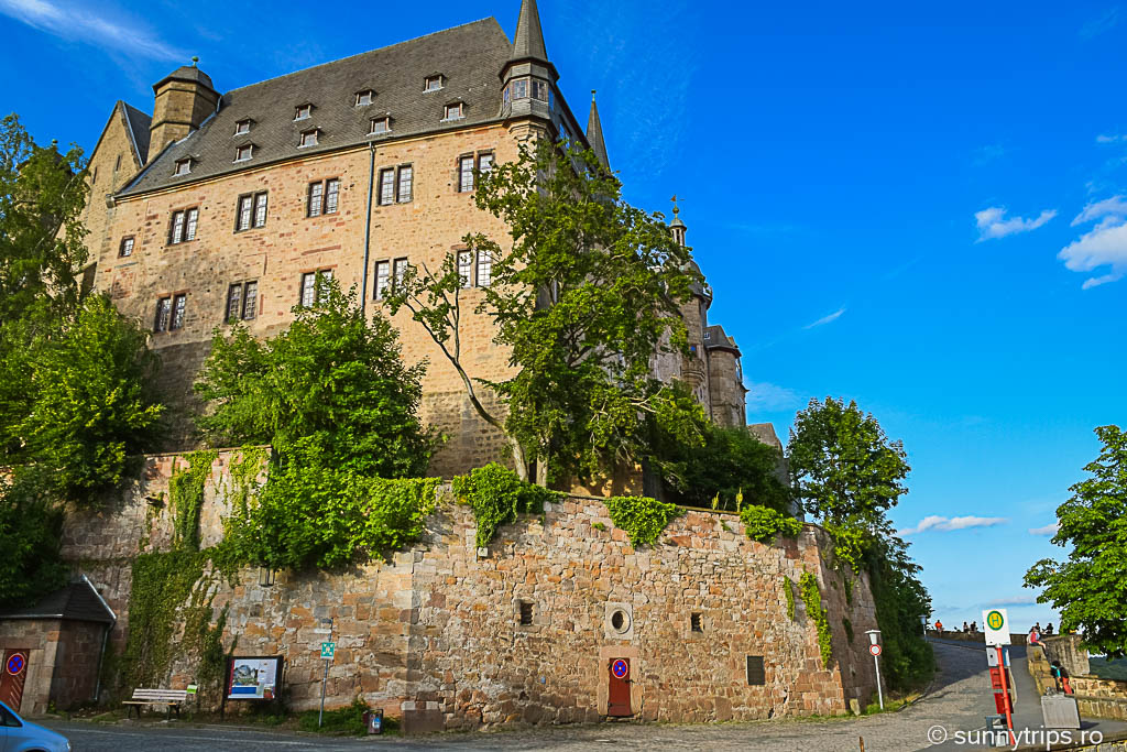 Marburg: castelul contilor de Hessa