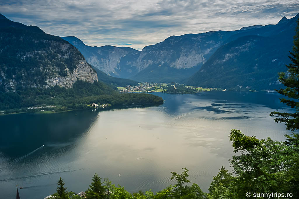vedere spre lacul Hallstatt