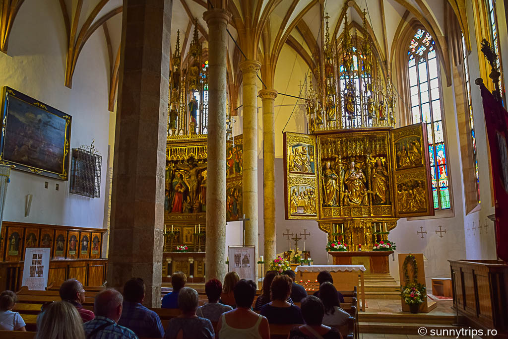 Hallstatt - interior biserica catolica
