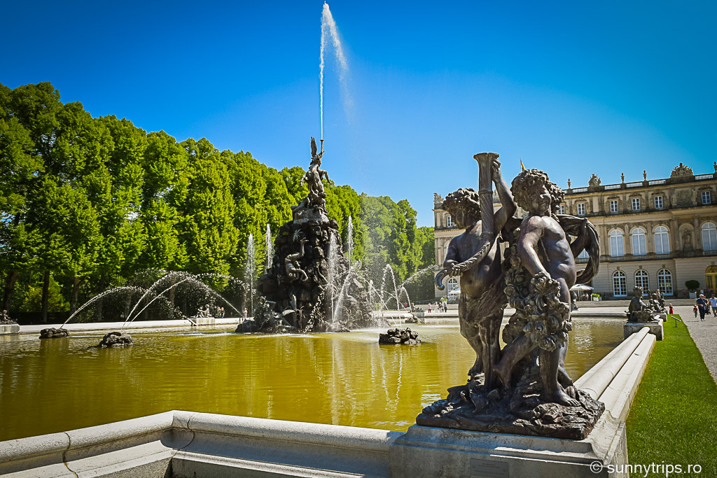 gradina palatul Herrenchiemsee