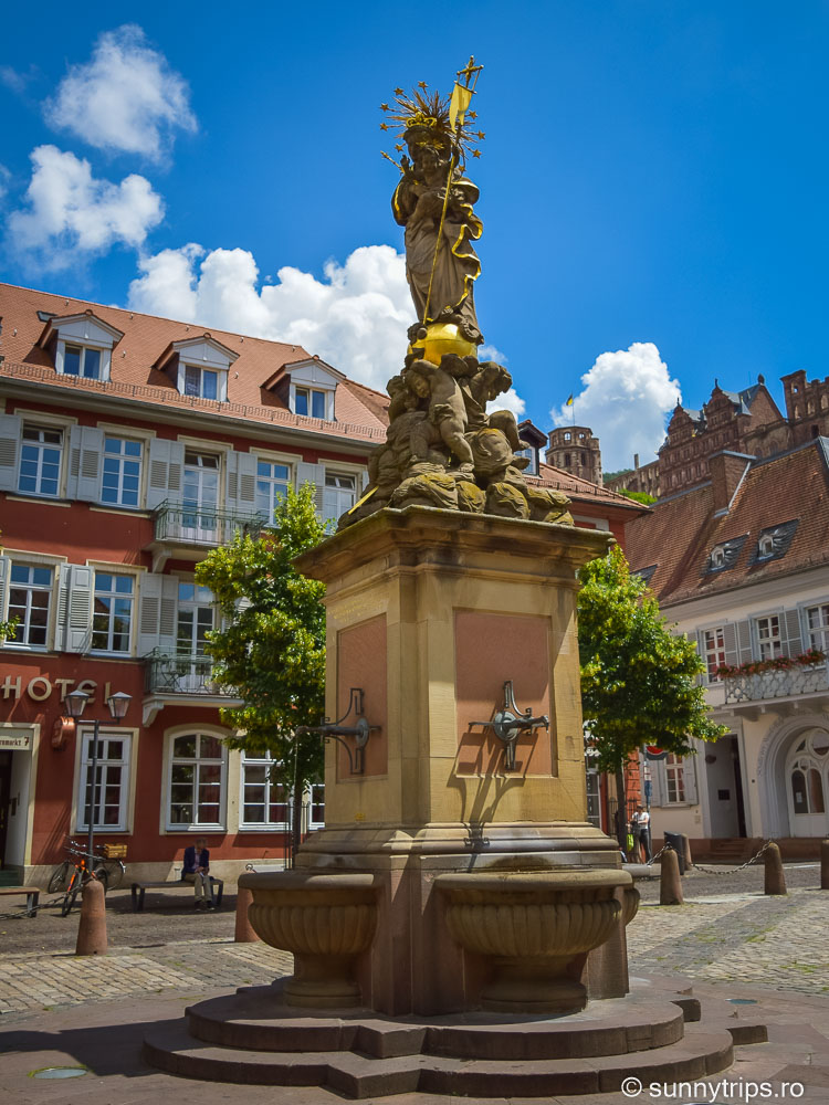 obiective turistice din Heidelberg: Madona din Kornmarkt