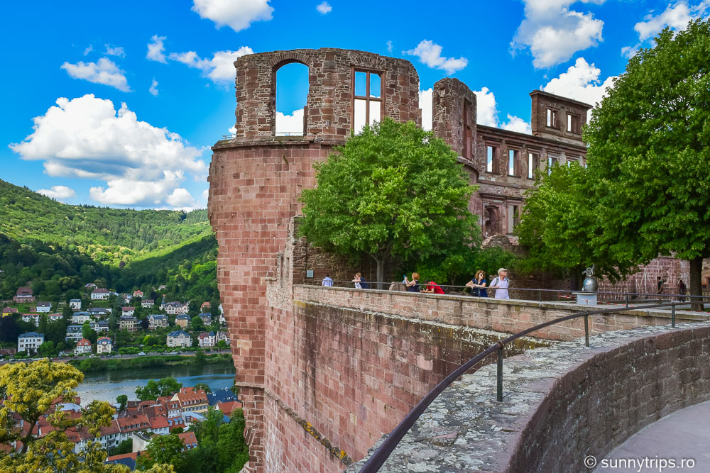 obiective turistice din Heidelberg: turn castel