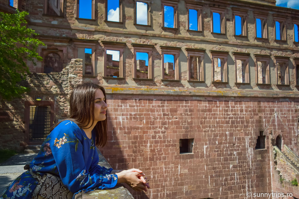 obiective turistice din Heidelberg: palatul englezesc