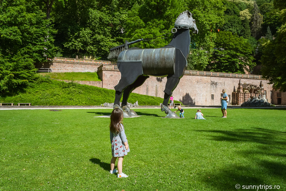 obiective turistice din Heidelberg: gradina