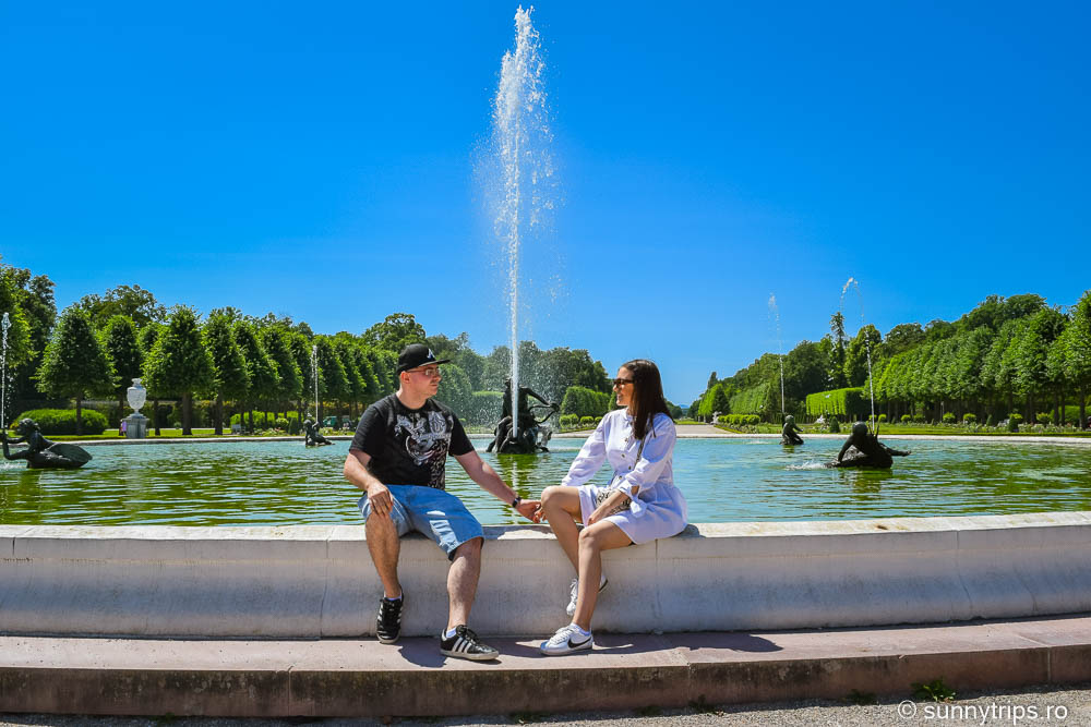 Palatul Schwetzingen - fantana