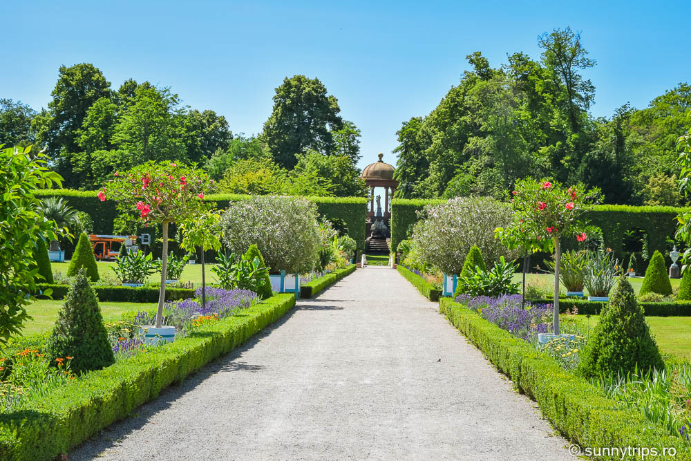 Palatul Schwetzingen - gradina oranjeriei