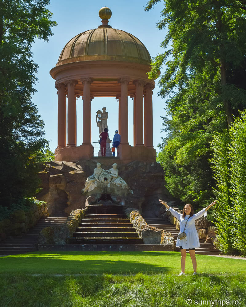 Palatul Schwetzingen - templul lui Apollo