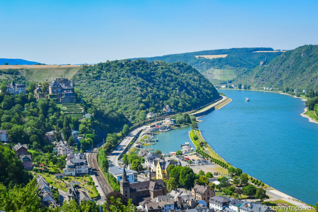 St Goar - vedere de pe Panoramaweg