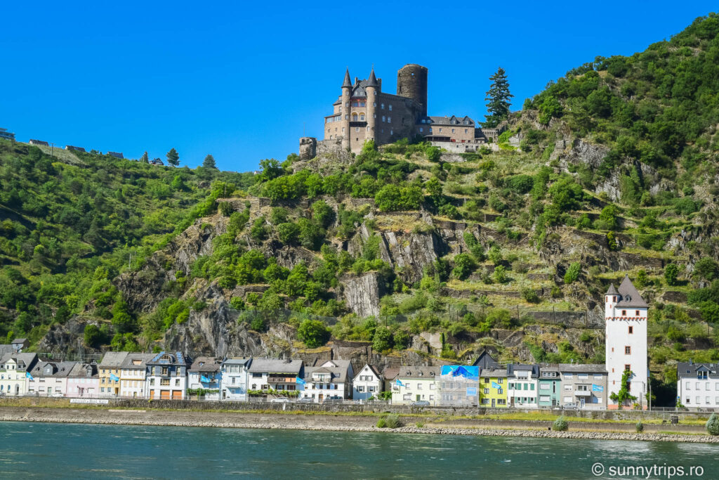 St Goarshausen - castelul Katz