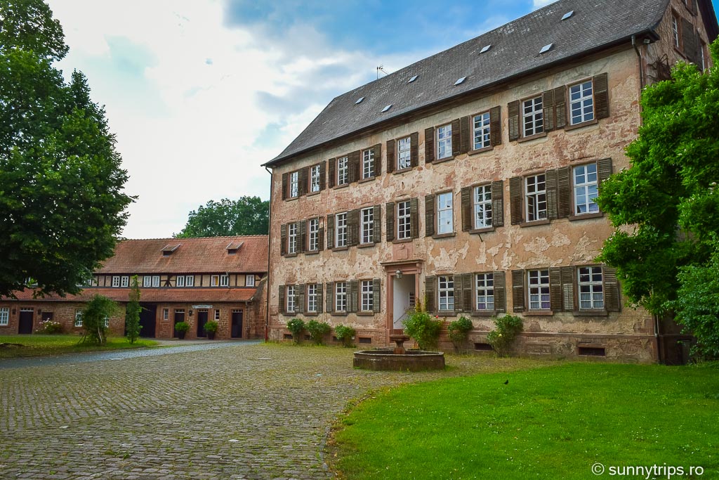 Curtea castelului din Büdingen